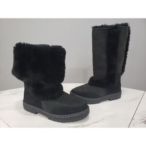 Ugg Australia Sundance II Revival Tall Sz 5 Waterproof Shearling Boots Fold Down
